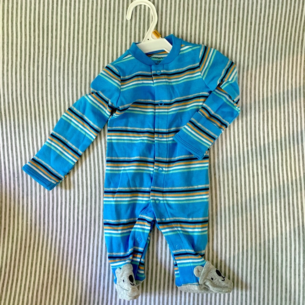 NWOT Carter’s Striped Sleeper